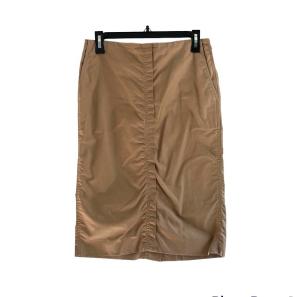 Yves Saint Laurent | Skirts | Yves Saint Laurent Rouched Pencil Skirt ...